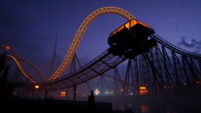 Sen o rollercoasterze